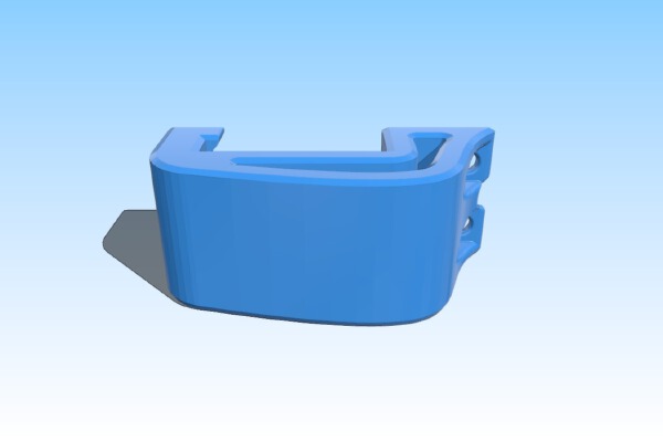 OrdBot Y Motor Support | 3d print model