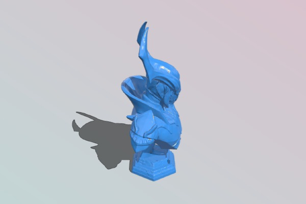 Abadon Bust | 3d print model