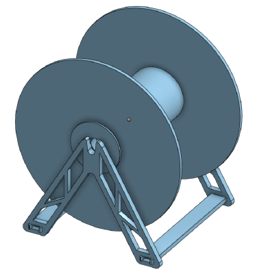 608 Spool Holder _ Support de bobine | 3d print model