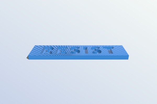 Resist | 3d print model