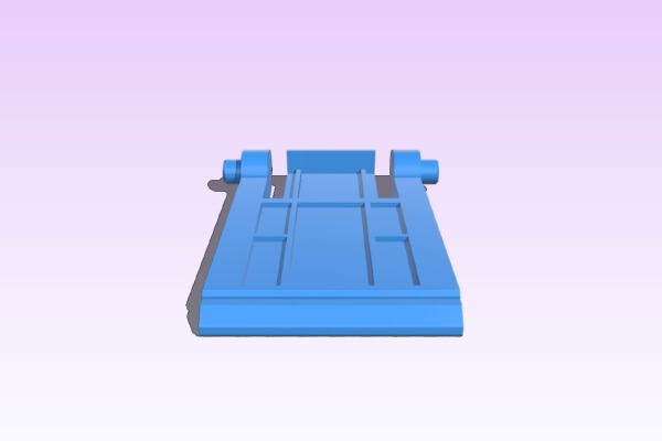 keyboard support - logitech K330 | 3d print model