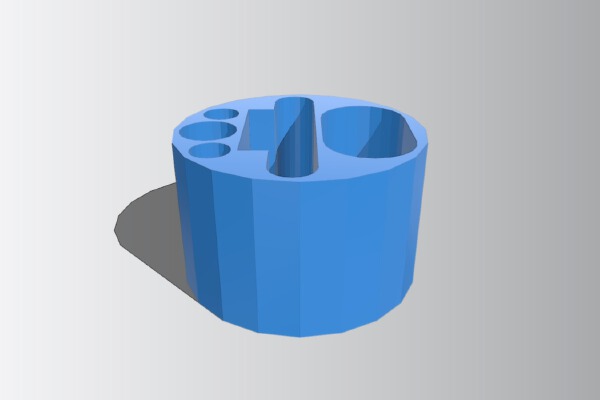 Vape and cell phone cup holder | 3d print model