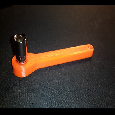 Nozzle Wrench (replaceable bit holder) | 3d print model