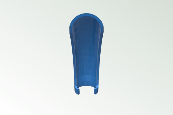 70mm Fake Nails Halloween | 3d print model
