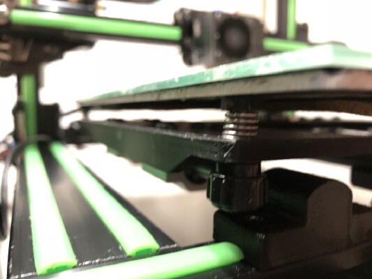 Anet E10 Hotbed Support (printable) | 3d print model