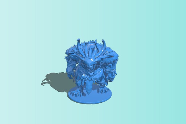 GW2 Charr Warrior | 3d print model