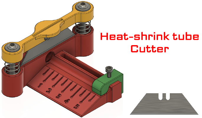 Heat-shrink tube cutter | 3d print model