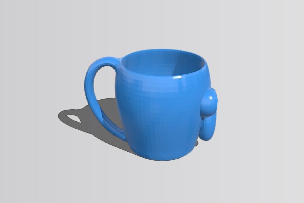 Adventure Time - Jake the Dog Mug | 3d print model