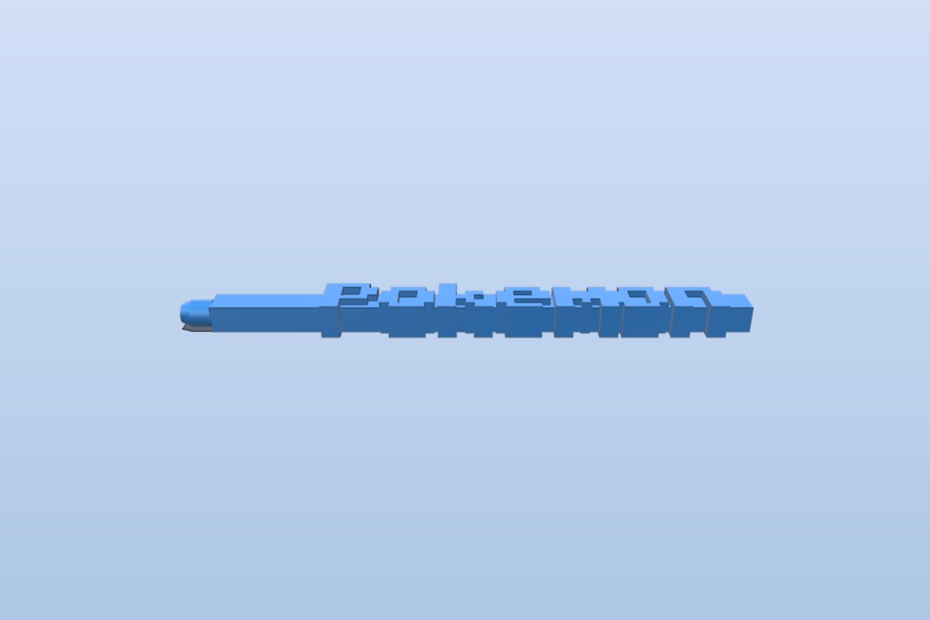 My Customized Retro Font Word Pen