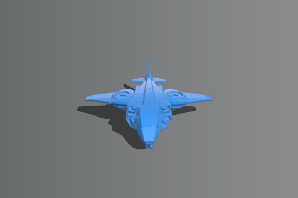 XCOM Skyranger ship | 3d print model