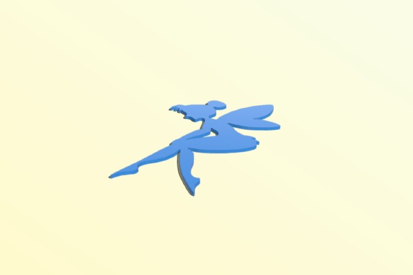Silhouette of bells | 3d print model