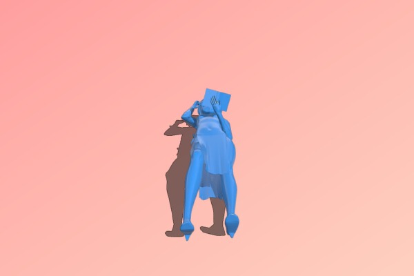 Miss Yuki | 3d print model