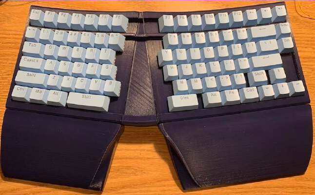 BootyShorts Ergonomic Mechanical keyboard | 3d print model