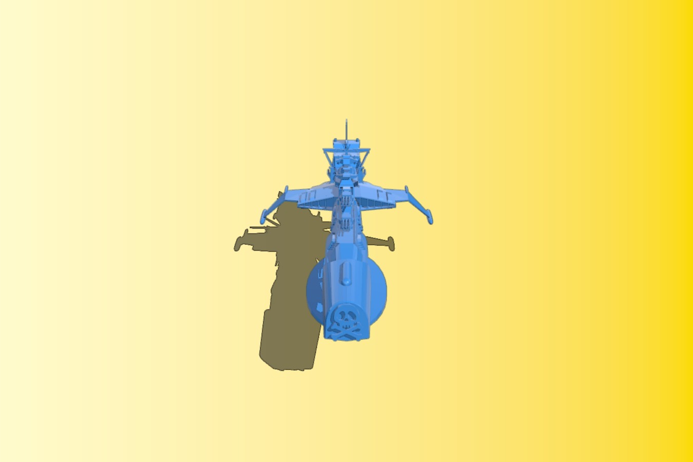Arcadia socle ship