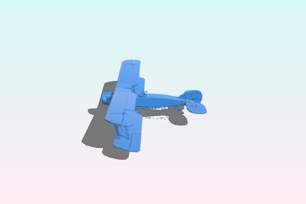 Aircraft bristol f2b | 3d print model