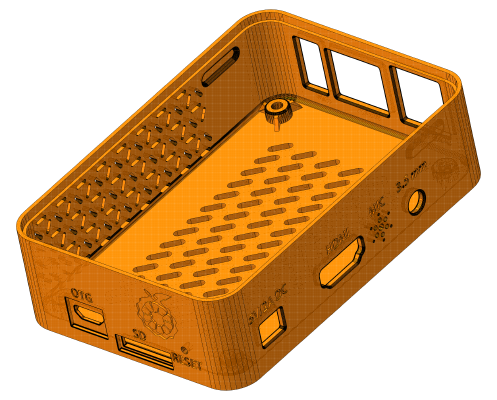 Orange pi pc case | 3d print model
