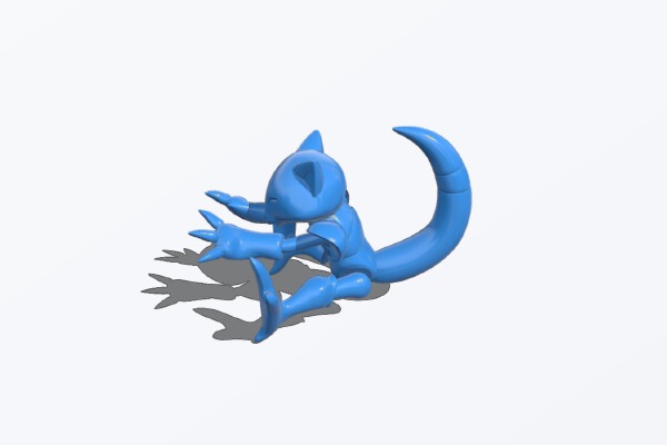 Abra – pokemon go | 3d print model