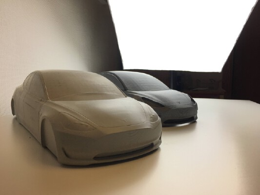 Tesla Model 3 1_10 Rc | 3d print model