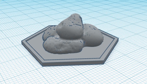 Crystal rock for "Glomhaven"