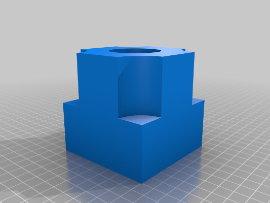 Figuras 3D para trabajar la obtención de vistas ortogonales XIX | 3d print model