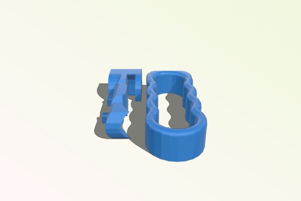 Bowers Assistive Fork Direct | 3d print model