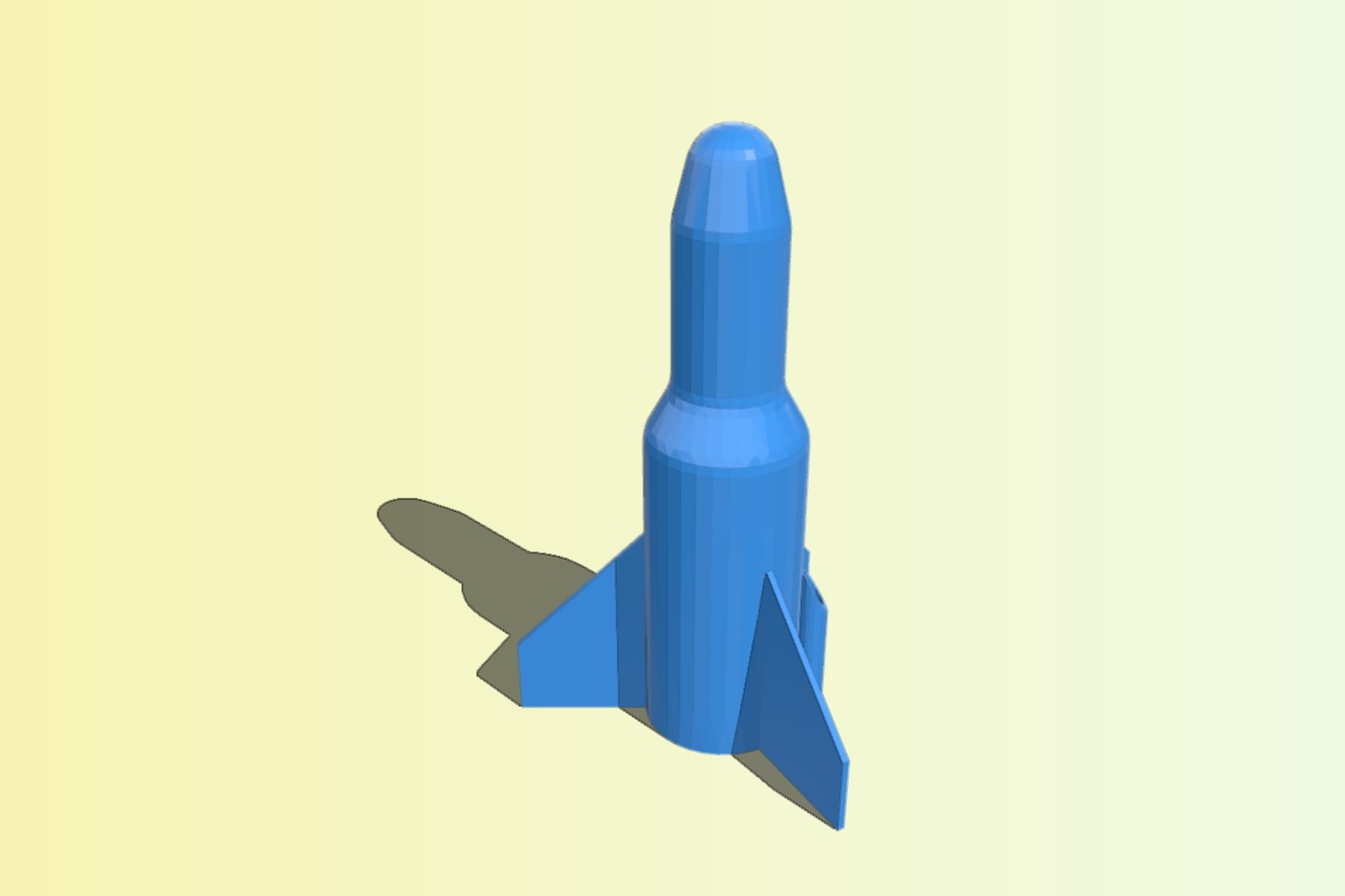 Single Use Model Rocket