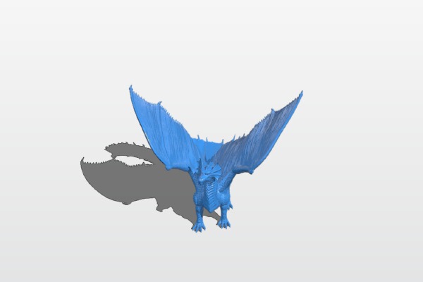Brass dragon | 3d print model