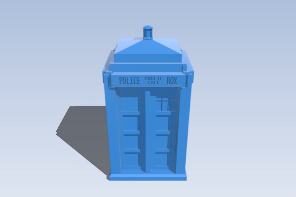 Tardis ship | 3d print model
