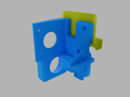 Goliathus Extruder For Raptor (Titan Extruder) | 3d print model