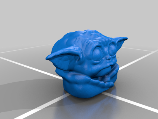 Baby Yoda | 3d print model