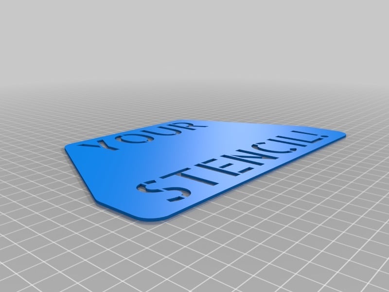 Custom Multiline Stencil - Parametric