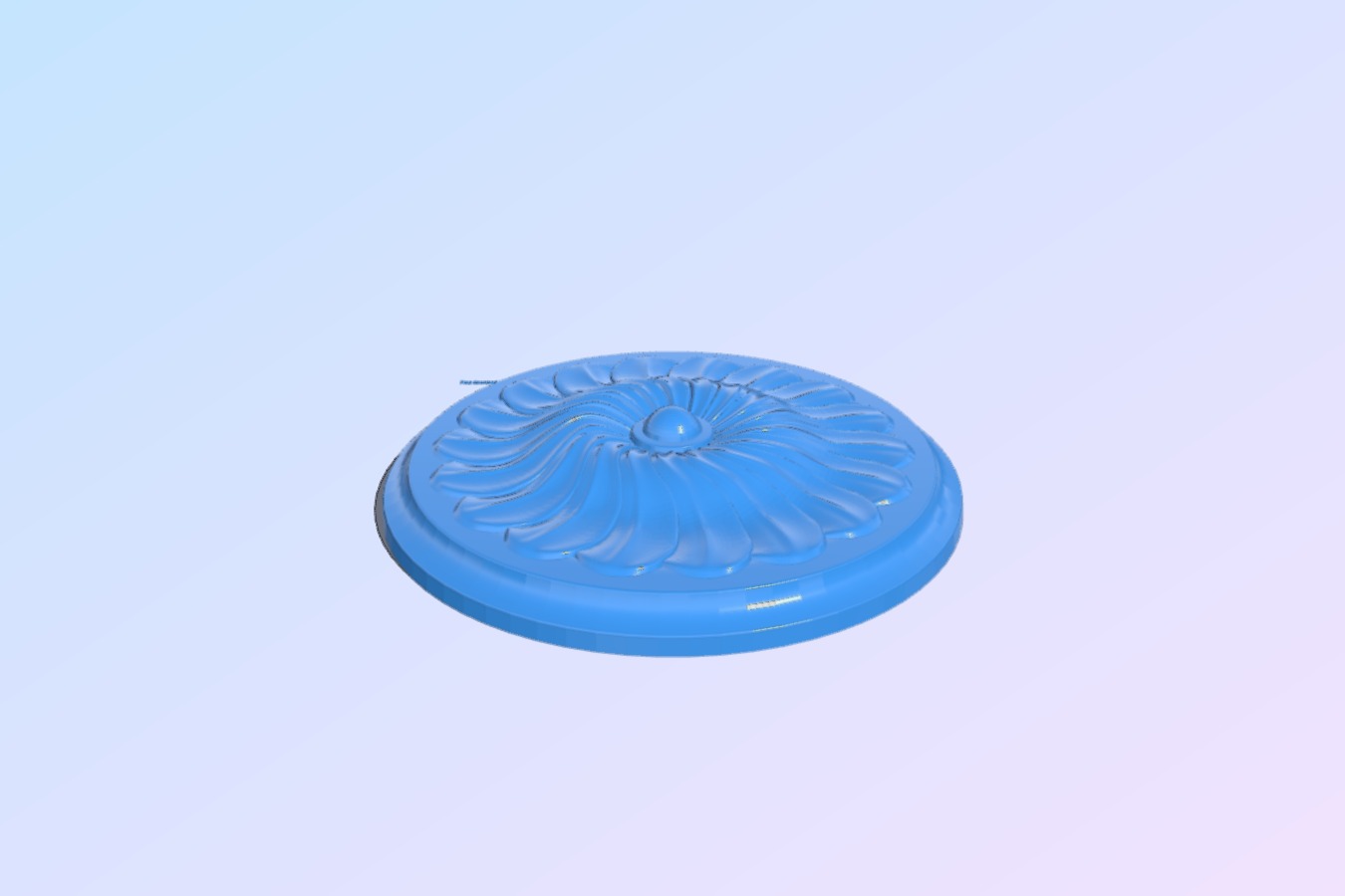 Circular disk pattern