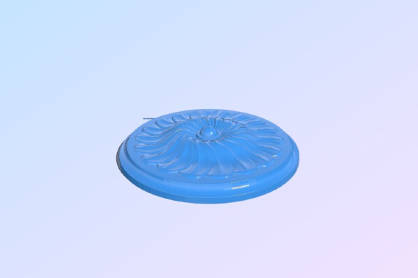Circular disk pattern | 3d print model