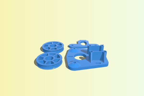 Telescope altitude drive | 3d print model