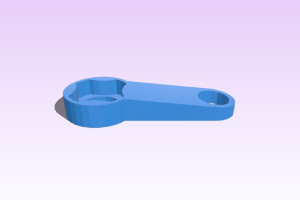 Action Cam Wrench (GoPro compatible) | 3d print model