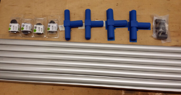 2 Meters Lindenblad Antenna | 3d print model