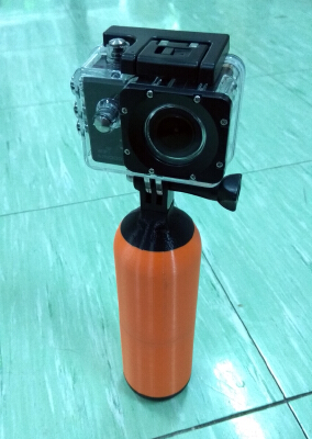 Action Cam Float Grip | 3d print model
