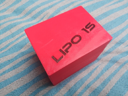 LiPo 1s storage box | 3d print model