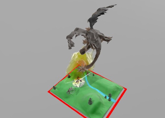 Magic for allies ”Resist fire” | 3d print model