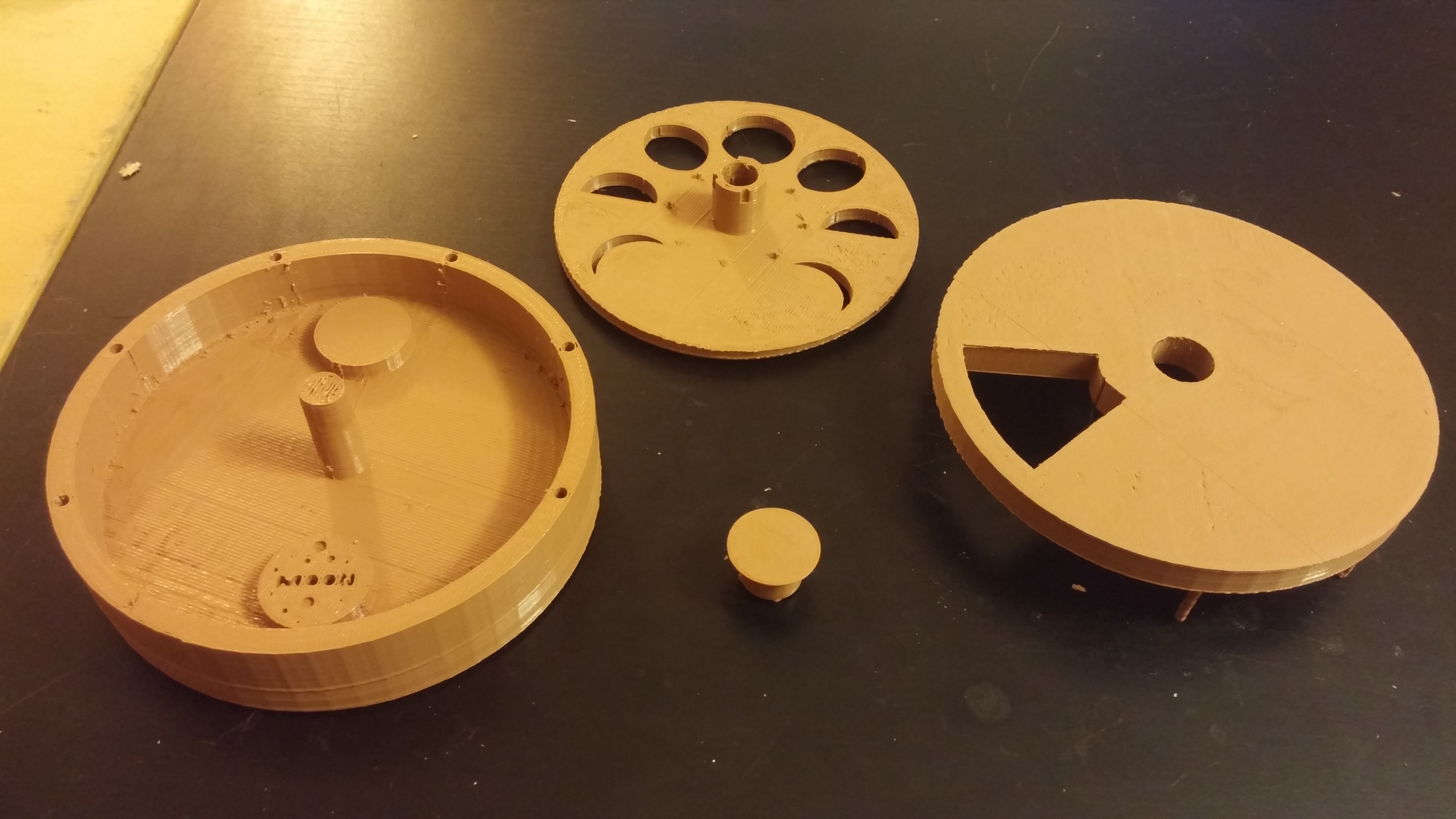 The Phases of the Moon in a Box