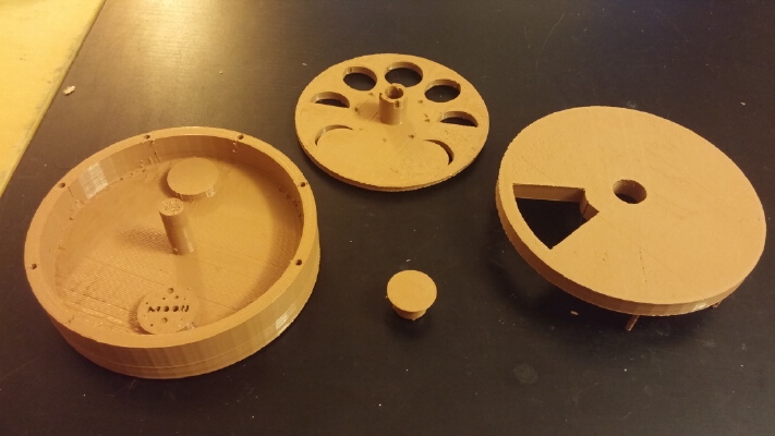 The Phases of the Moon in a Box | 3d print model
