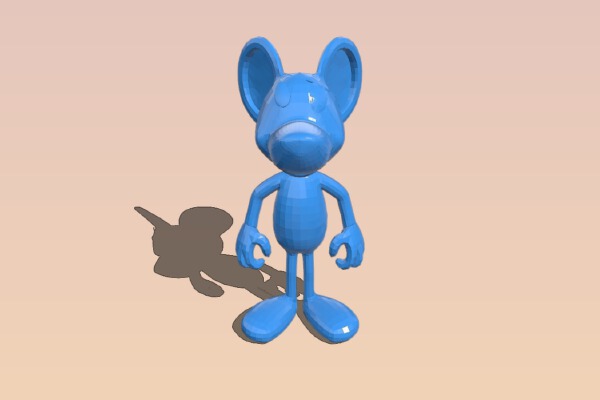 Danger Mouse | 3d print model