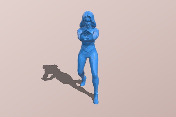 Invisible Woman | 3d print model