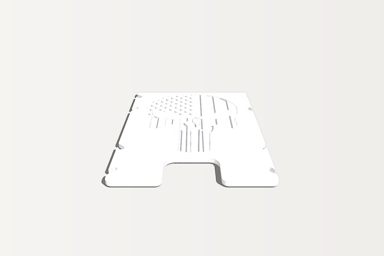 Punisher American Flag Minimalist Wallet