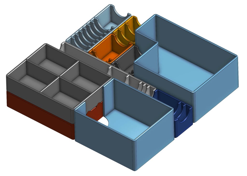 Talisman board game box organiser (all extensions)