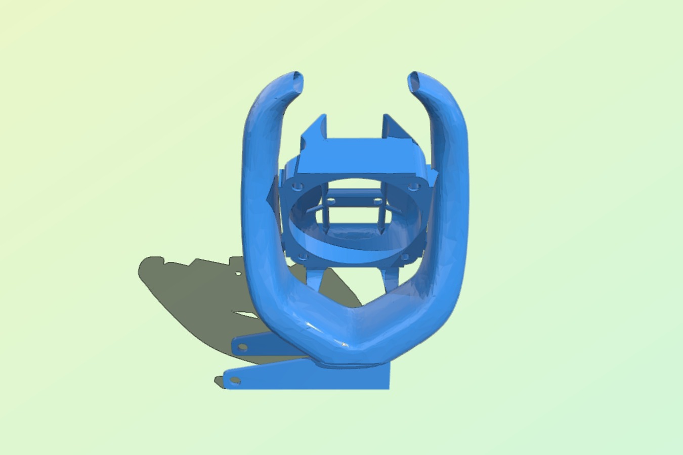 cr-10 5015 high clearance fang (rotated fan!)