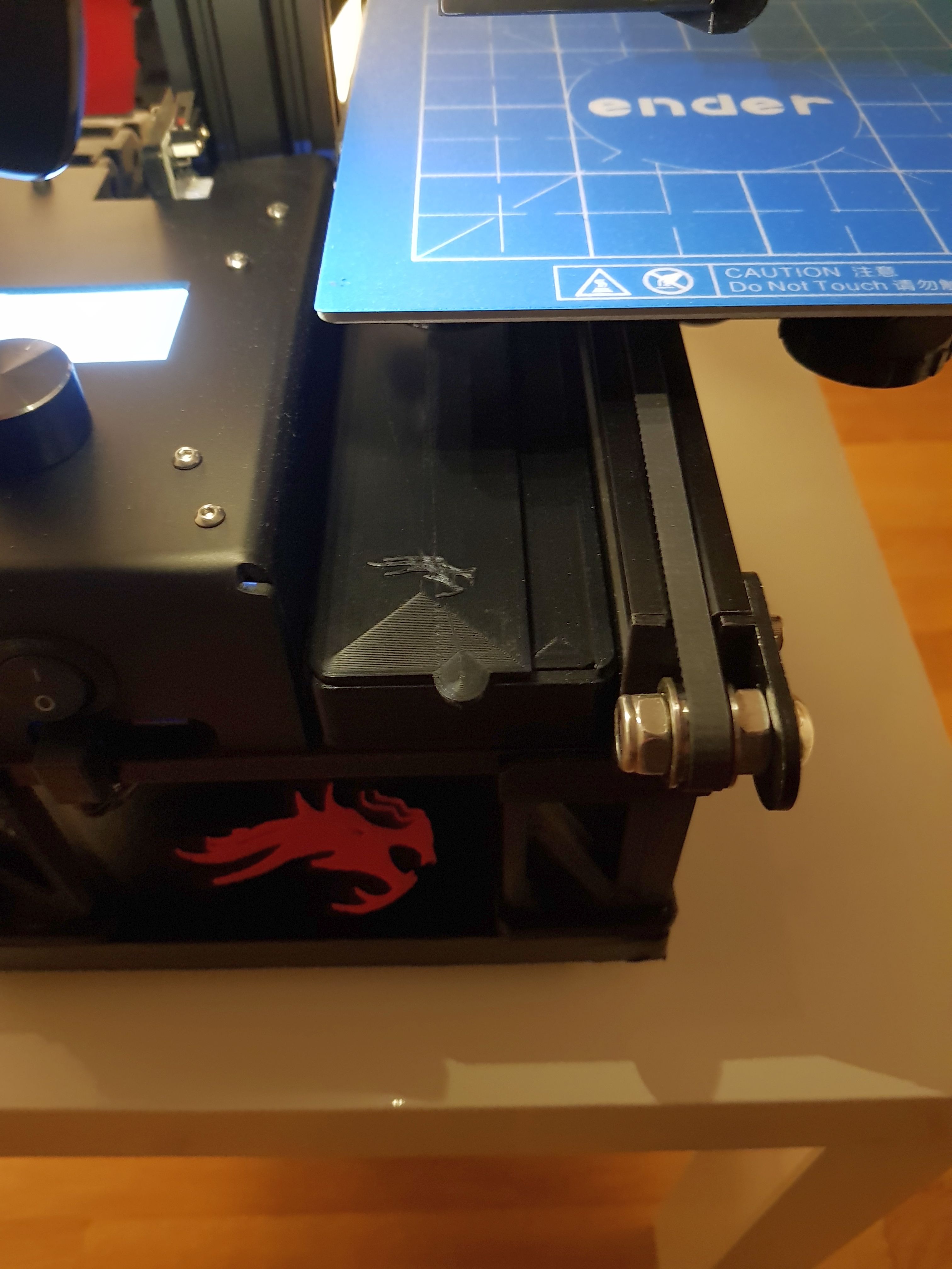 Cover for Tool tray for the Creality Ender 2