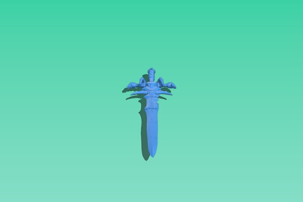 Troll Slayer – Sword | 3d print model