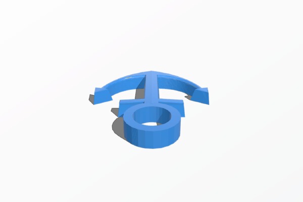 Anchor keychain _ necklace | 3d print model