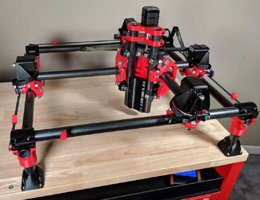 Mostly Printed CNC "MPCNC" BURLY F-25mm OD | 3d print model
